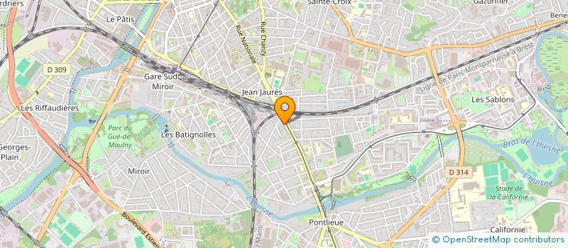 localisation de l'entreprise SARTHE NOUVELLE à LE MANS