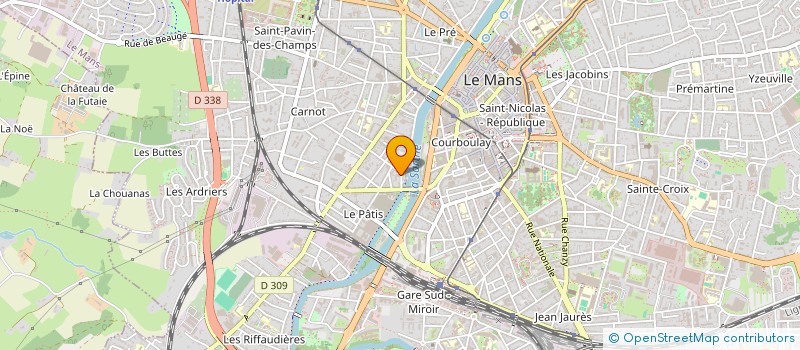 localisation de l'entreprise SARTHE PLAISANCE à LE MANS