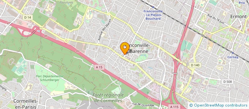 localisation de l'entreprise SARTHOISE DE GESTION ET D'EXPLOITATION à FRANCONVILLE