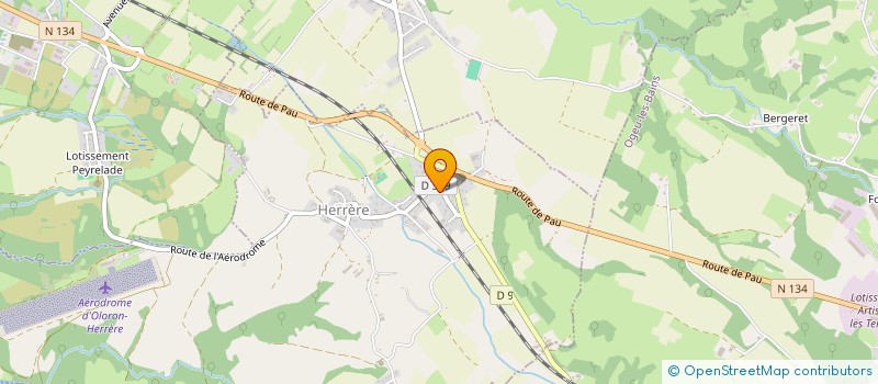 localisation de l'entreprise SARTHOU HATOIG CASTERA  HERRERE