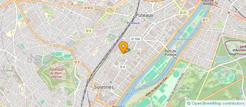 localisation de l'entreprise SARTHURA à SURESNES