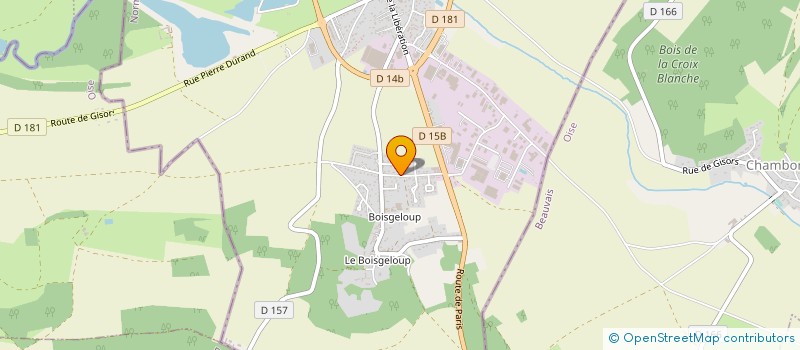 localisation de l'entreprise SARTI à GISORS