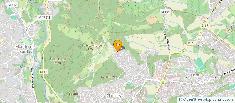 localisation de l'entreprise SARTIGES  CLAPIERS