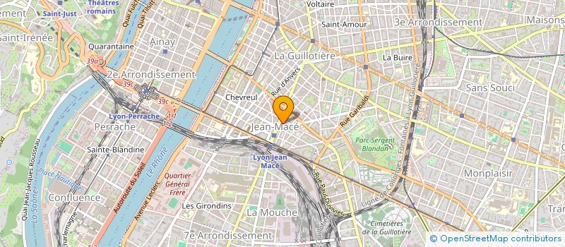 localisation de l'entreprise SARTO  LYON