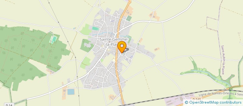 localisation de l'entreprise SARTO AND CO  SAINTE-GEMME-LA-PLAINE