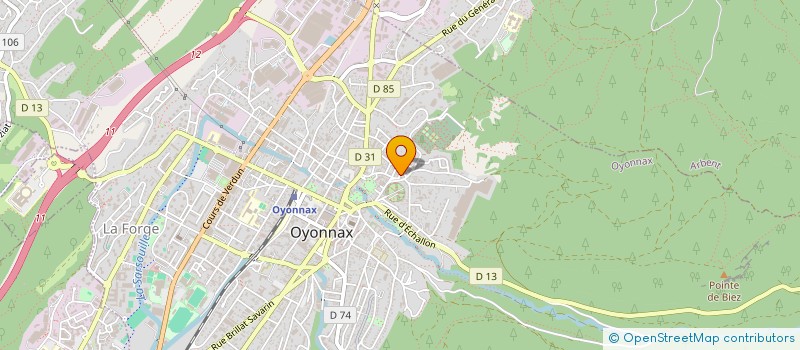 localisation de l'entreprise SARTO IMMOBILIER à OYONNAX