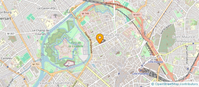 localisation de l'entreprise SARTOM à LILLE