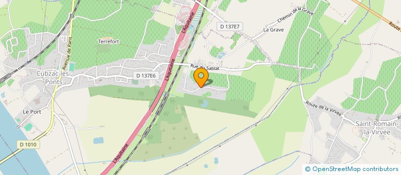 localisation de l'entreprise SARTON INVESTS  CUBZAC-LES-PONTS