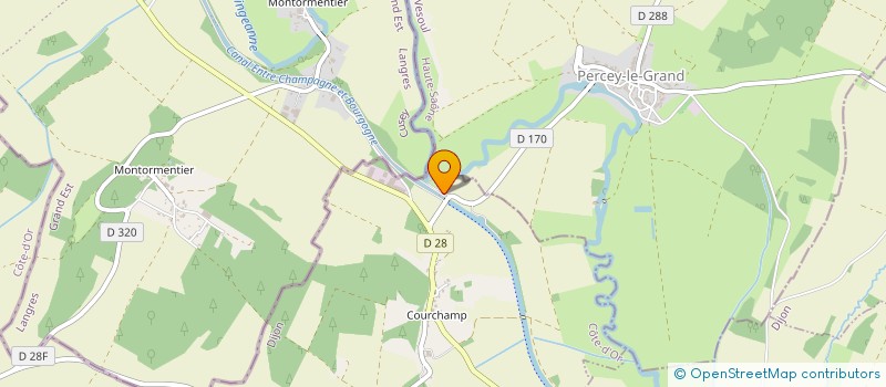 localisation de l'entreprise SARTORATI AMAURY  CHAMPAGNE-SUR-VINGEANNE