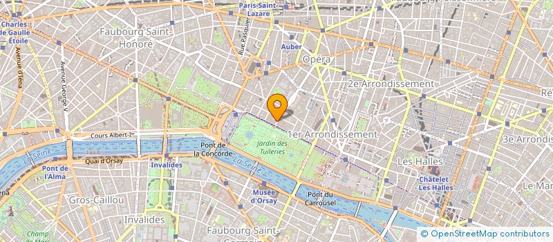 localisation de l'entreprise SARTORIA ROSSI SASU  PARIS