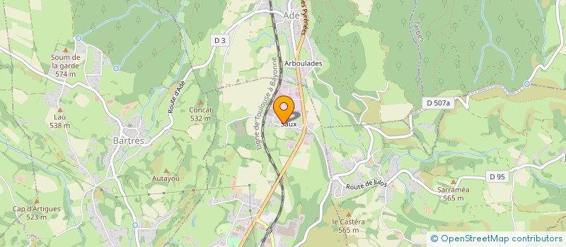 localisation de l'entreprise SARTORIUS STEDIM ASEPTICS à LOURDES