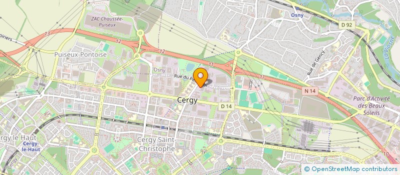 localisation de l'entreprise SARTORIUS STEDIM CHROMATOGRAPHY RESINS  CERGY