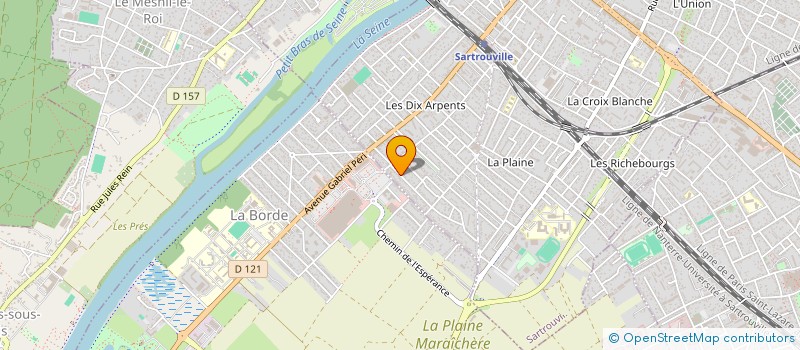 localisation de l'entreprise SARTROUVILLE BATIMENT 78 à SARTROUVILLE