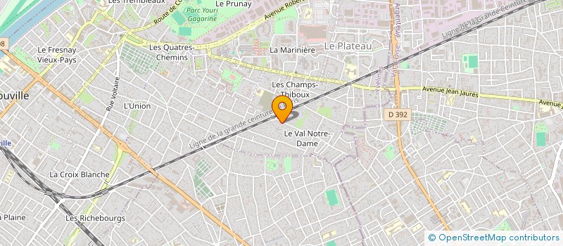 localisation de l'entreprise SARTROUVILLE FACADES à SARTROUVILLE