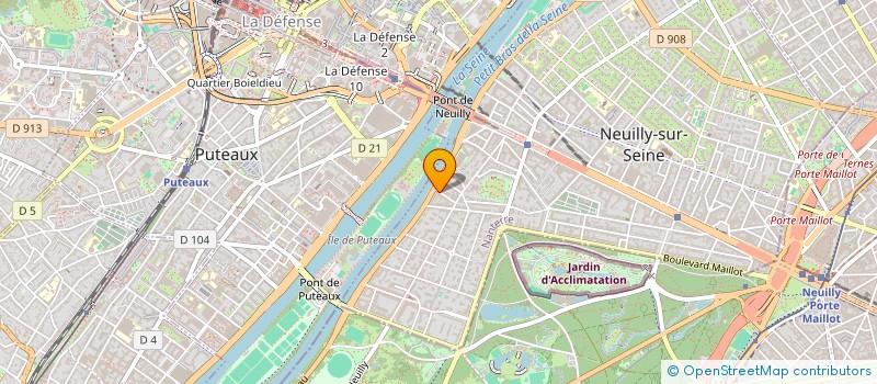 localisation de l'entreprise SARTROUVILLE MED à NEUILLY-SUR-SEINE