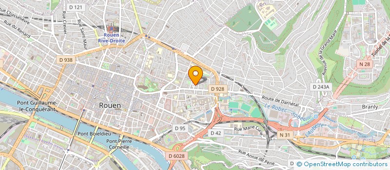 localisation de l'entreprise SARUBOBO à ROUEN