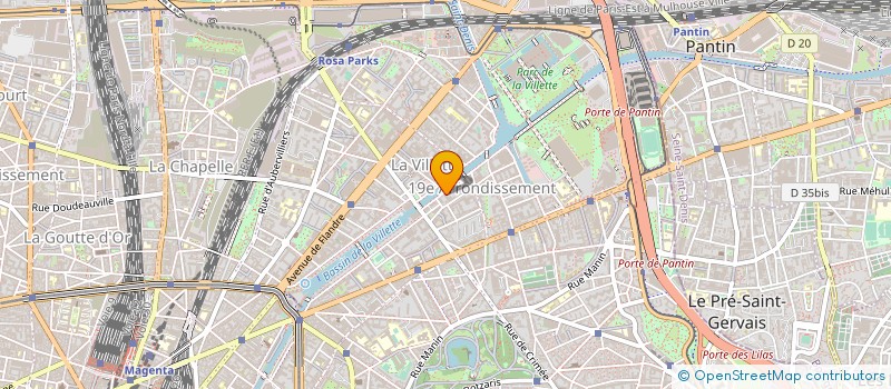 localisation de l'entreprise SARUSI DISTRIBUTION à PARIS