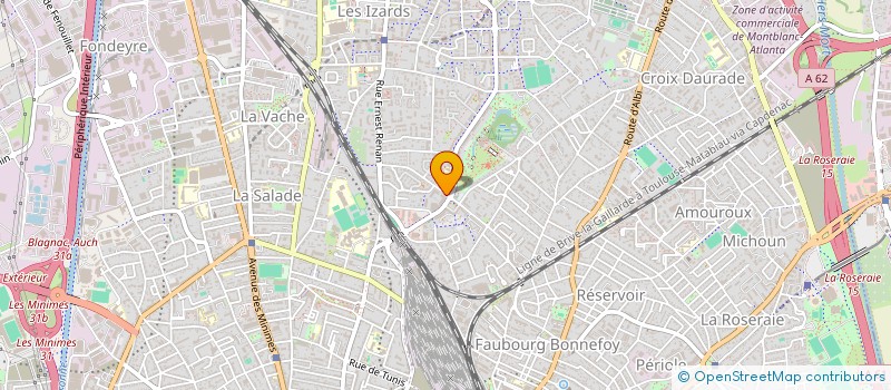 localisation de l'entreprise SARVAM à TOULOUSE