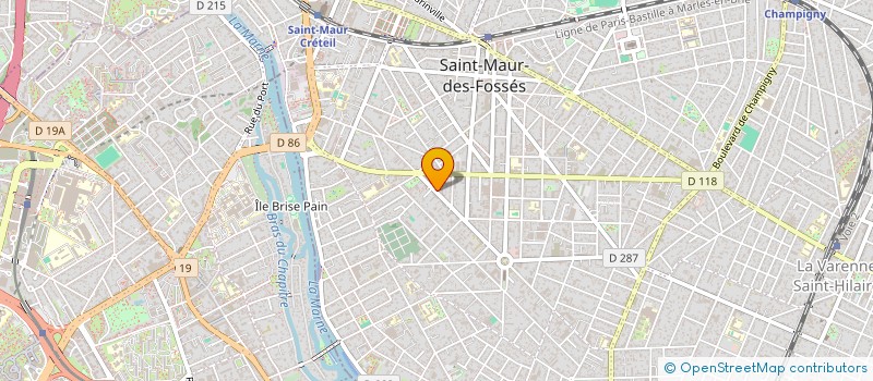 localisation de l'entreprise SARVEO à SAINT-MAUR-DES-FOSSES