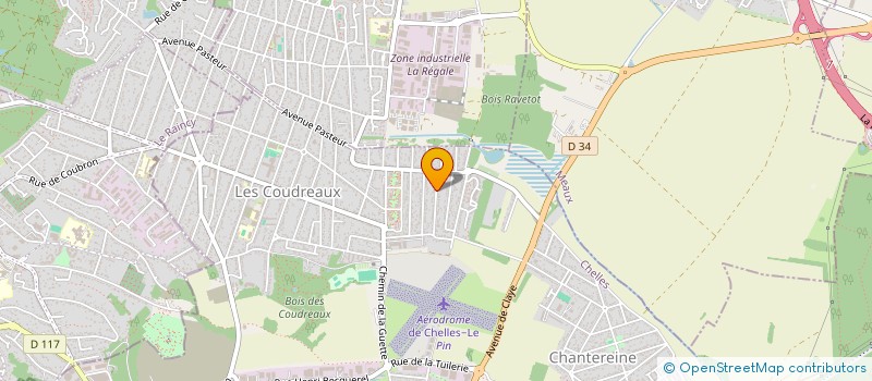 localisation de l'entreprise SARVIGAN  CHELLES