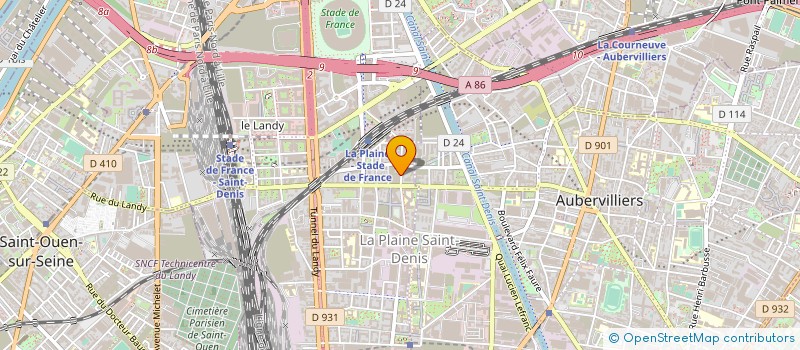 localisation de l'entreprise SARWA TEX à SAINT-DENIS