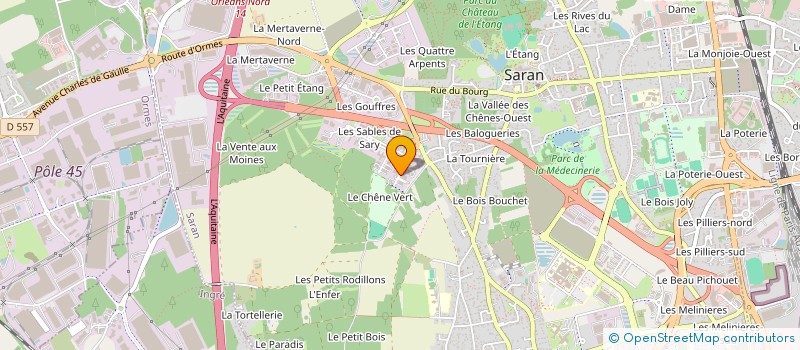 localisation de l'entreprise SARY LOGISTIQUE à SARAN