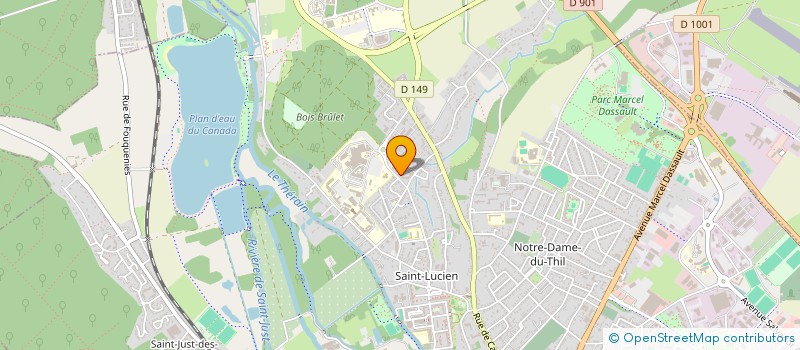 localisation de l'entreprise SARYA  BEAUVAIS