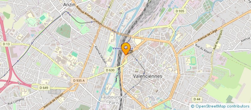localisation de l'entreprise SAS 1 2 3 DIPLOME à VALENCIENNES