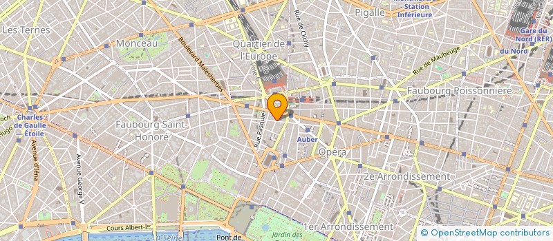 localisation de l'entreprise SAS 2 B FINANCES  PARIS