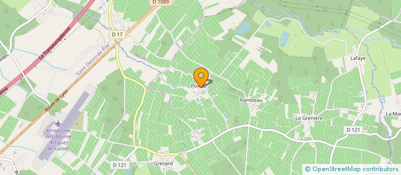 localisation de l'entreprise SAS 2 C à LUSSAC