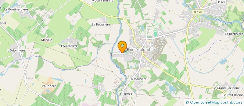 localisation de l'entreprise SAS 2 PF à SAINT-COLOMBAN
