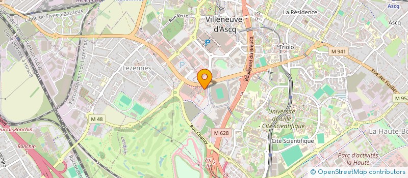 localisation de l'entreprise SAS 2024 MARCQ PAVE STRATEGIQUE à VILLENEUVE-D'ASCQ