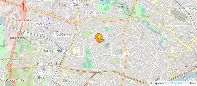 localisation de l'entreprise SAS 2A INVESTISSEMENT  NANTES