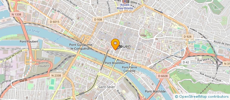 localisation de l'entreprise SAS 2I à ROUEN