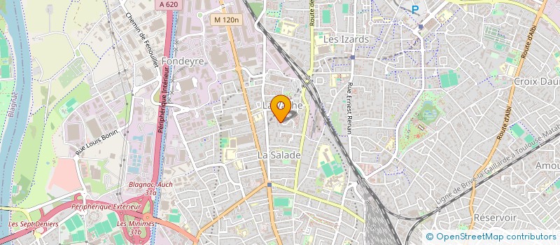 localisation de l'entreprise SAS 2M  TOULOUSE