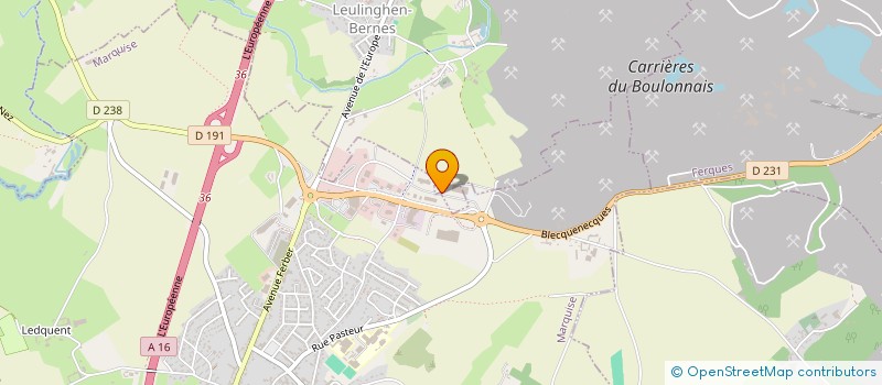 localisation de l'entreprise SAS 2N  MARQUISE