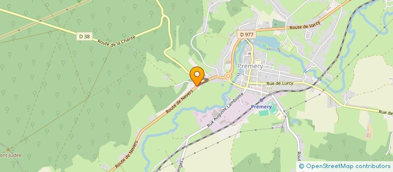 localisation de l'entreprise SAS 3 CONCEPTS  PREMERY