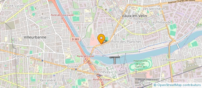 localisation de l'entreprise SAS 3 M MEDEIROS MENDES MACONNERIE  VAULX-EN-VELIN