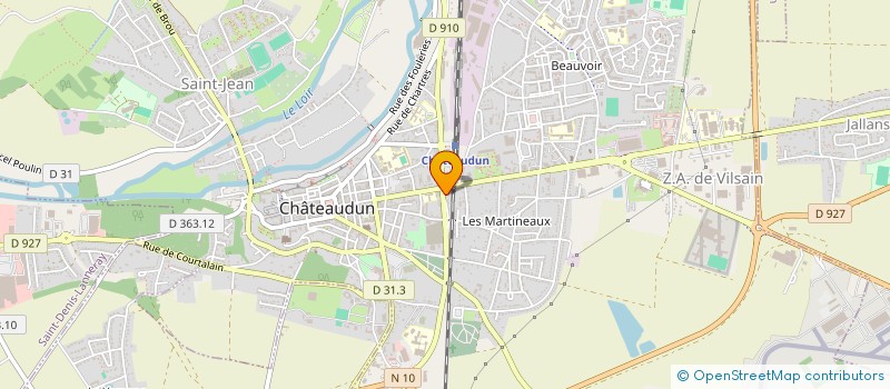 localisation de l'entreprise SAS 3131 à CHATEAUDUN