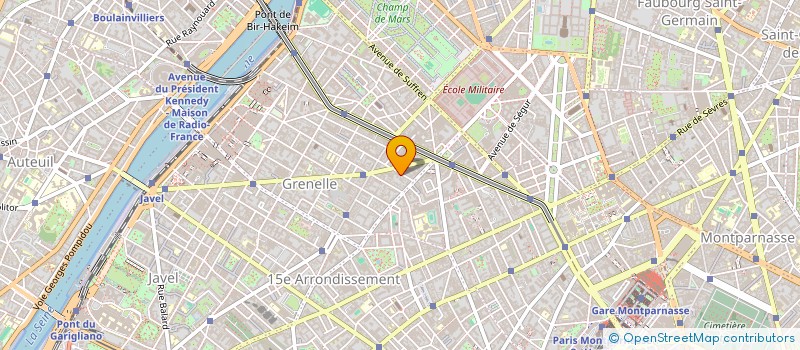 localisation de l'entreprise SAS 37BIS RUE ROUELLE  PARIS