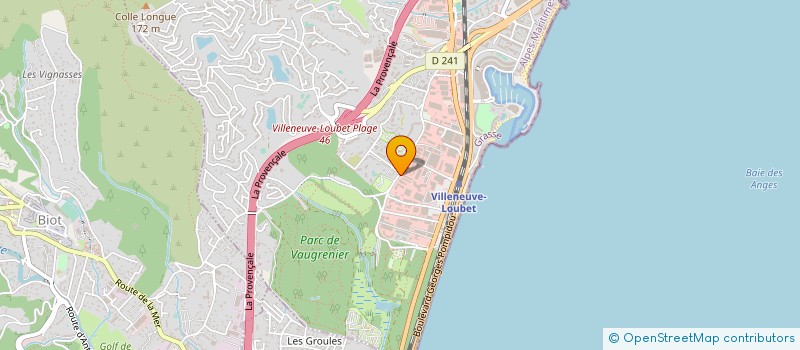 localisation de l'entreprise SAS 3A à VILLENEUVE-LOUBET