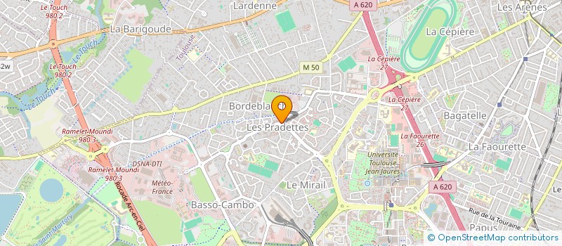 localisation de l'entreprise SAS 3J à TOULOUSE