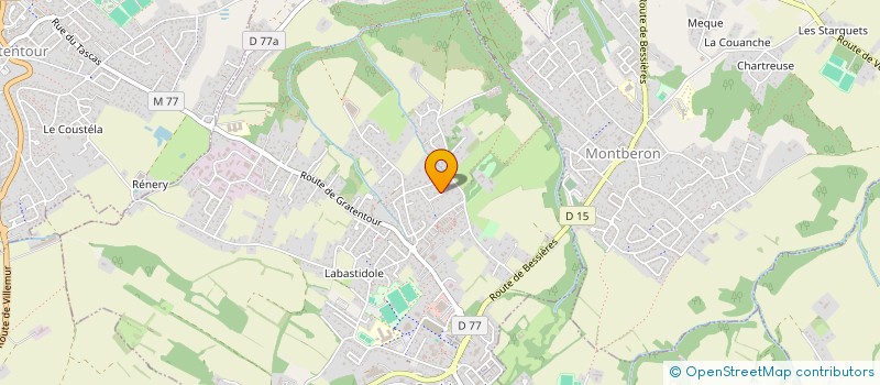 localisation de l'entreprise SAS 3J2N  PECHBONNIEU