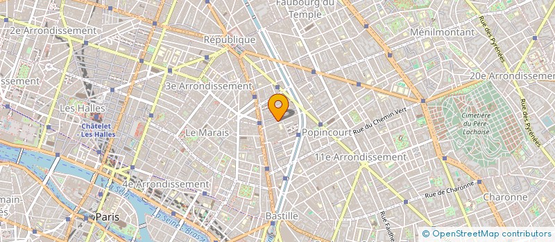 localisation de l'entreprise SAS 3RDMAN  PARIS