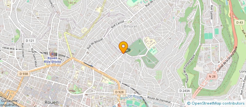 localisation de l'entreprise SAS 41 METAYER à ROUEN