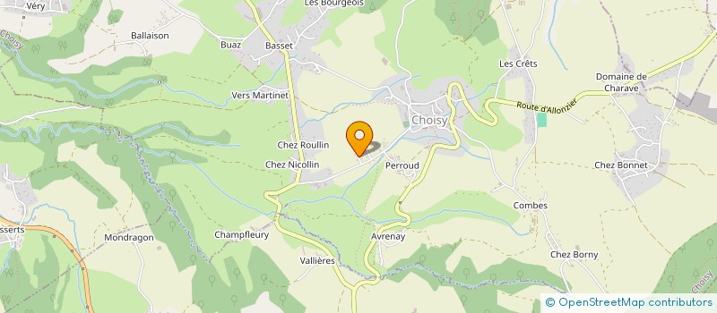 localisation de l'entreprise SAS 4G DEVELOPPEMENT  CHOISY