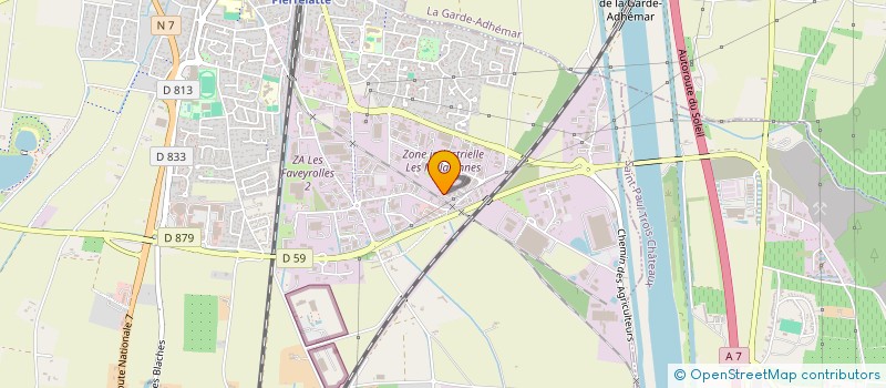 localisation de l'entreprise SAS 4G ETANCHEITE à PIERRELATTE