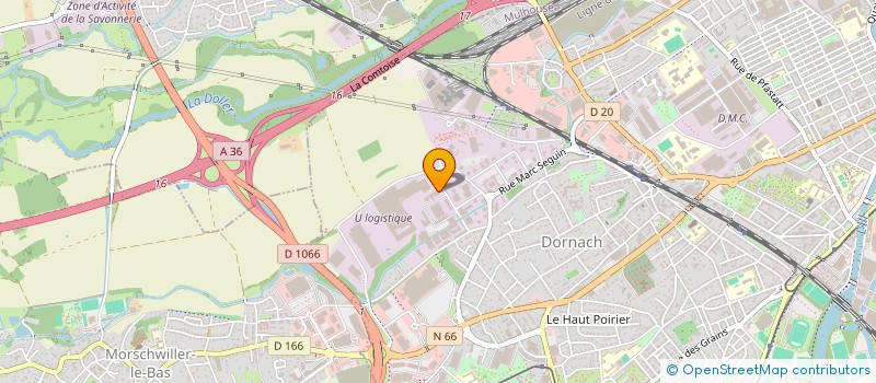 localisation de l'entreprise SAS 5087 à MULHOUSE