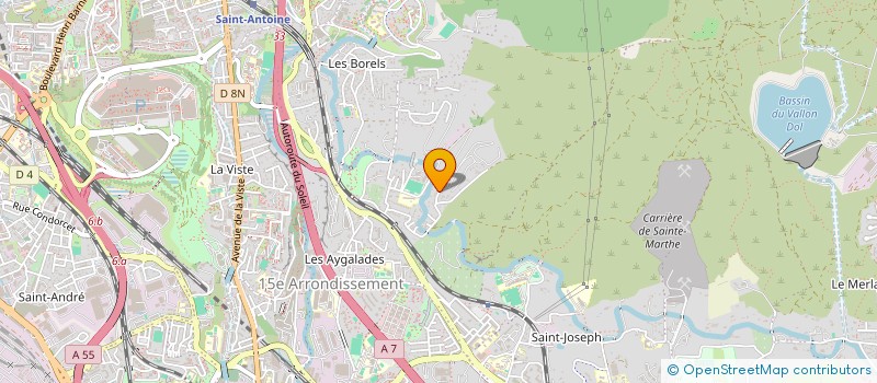 localisation de l'entreprise SAS à MARSEILLE