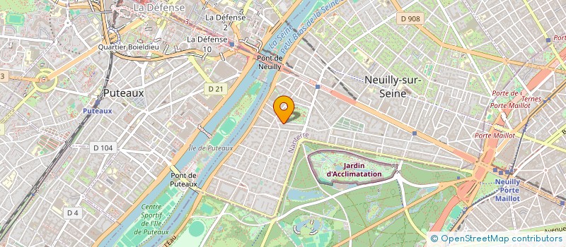 localisation de l'entreprise SAS 61 TURENNE à NEUILLY-SUR-SEINE